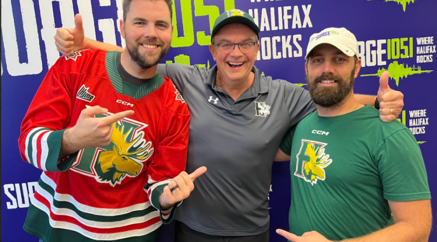 Ian Robinson From The Halifax Mooseheads Joins The Morning Surge!