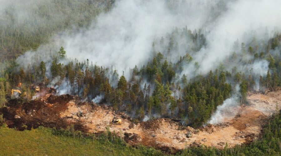 Crews advancing in on Long Lake wildfire in Annapolis Co.