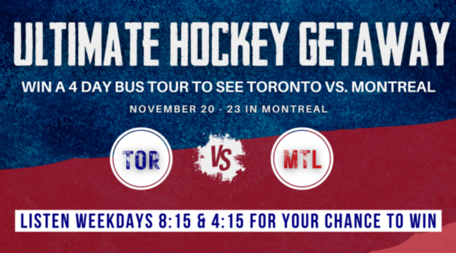 Justin WINS THE ULTIMATE HOCKEY GETAWAY!