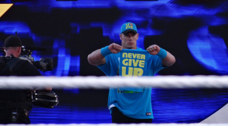 John Cena and Co. Team Up For ’15 Knuckle Shuffle’ In His Final WWE Raw Appearance