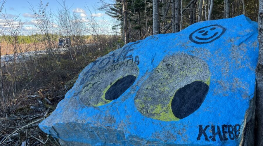 New set of “Eye Rocks” appears on Highway 103
