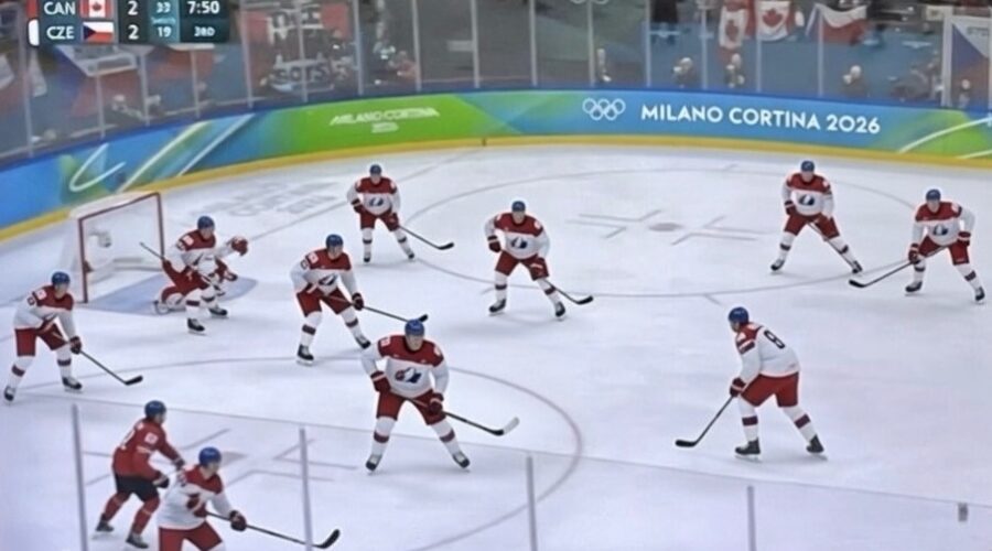 Team Canada Wins, Despite Team Czechia Having 8 Players On The Ice