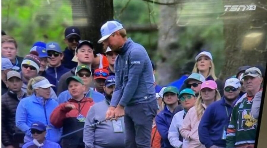 Halifax Mooseheads Fan Spotted At The Masters!