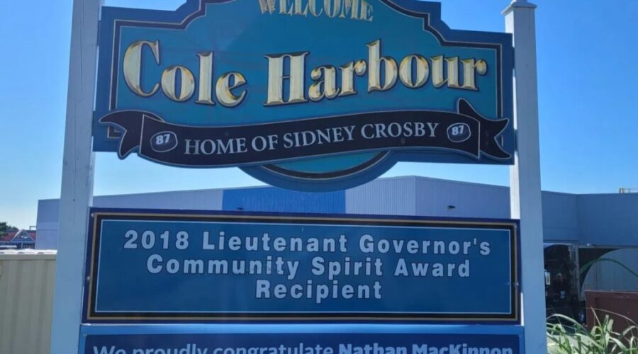 Nathan MacKinnon Added To Cole Harbour Sign!