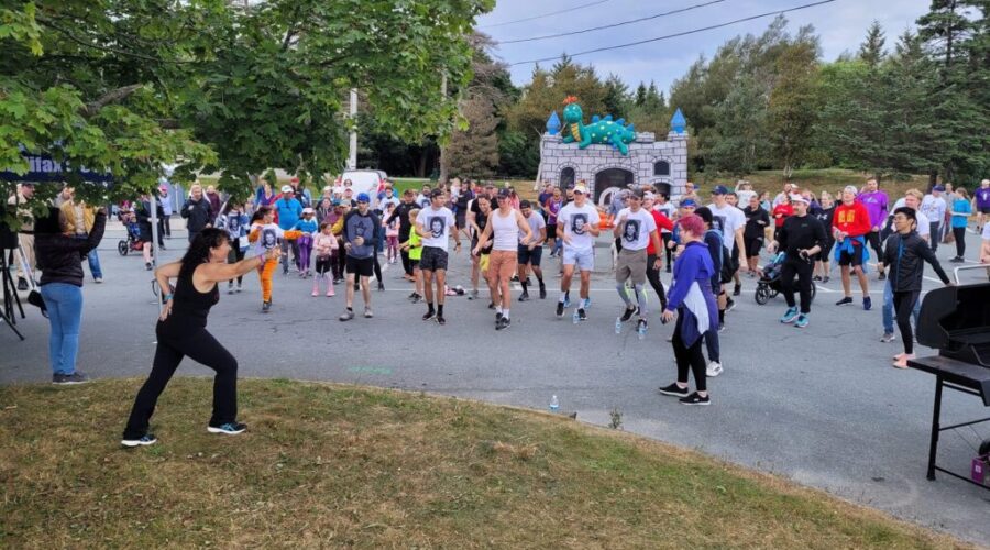 A Big Crowd At The Halifax 2022 Terry Fox Run