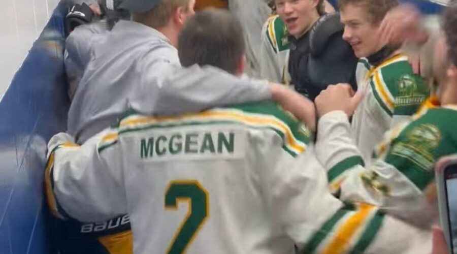 Nova Scotia High School Hockey Teams Go Viral!
