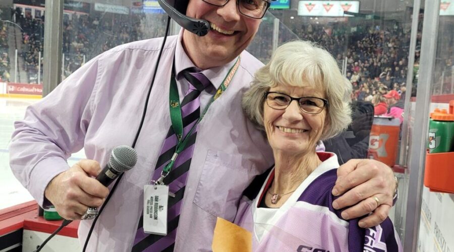 Mooseheads Honour One of Their Own on Hockey Fights Cancer Night