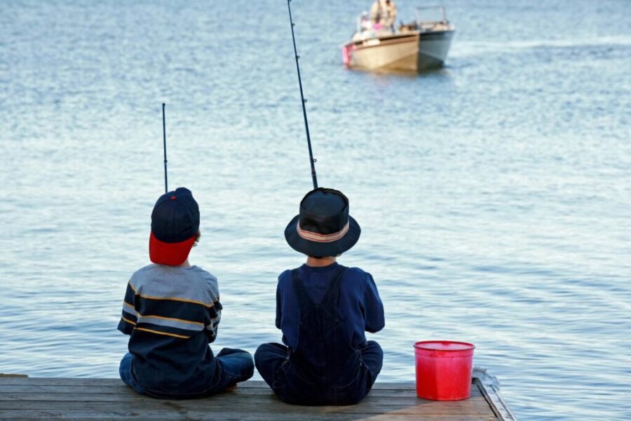 KIDS: Learn to fish FOR FREE!