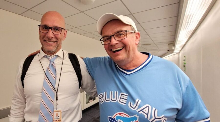 Ian Meets The TV Voice of The Toronto Blue Jays