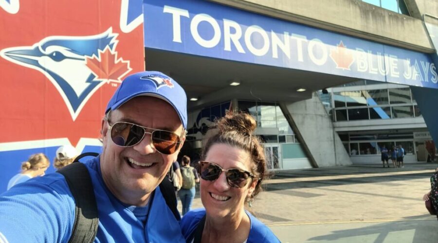 Ian’s Went To His First Toronto Blue Jays Game