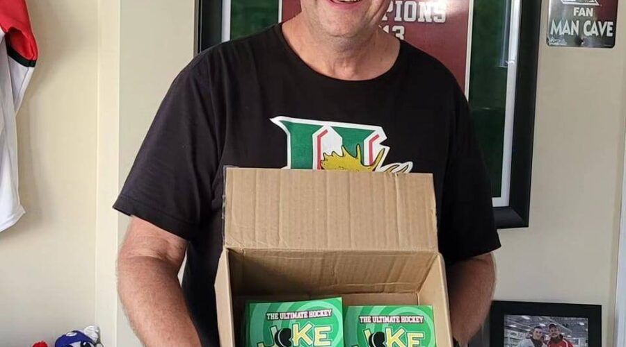 Ian’s Book The Ultimate Hockey Joke Book “Laugh Your Face Off!” Is Out Now