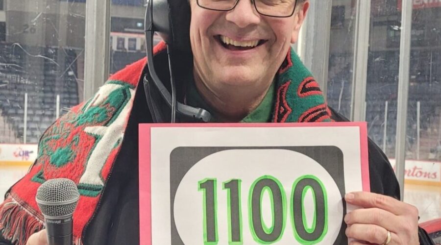 Ian Announces 1100th Halifax Mooseheads Game
