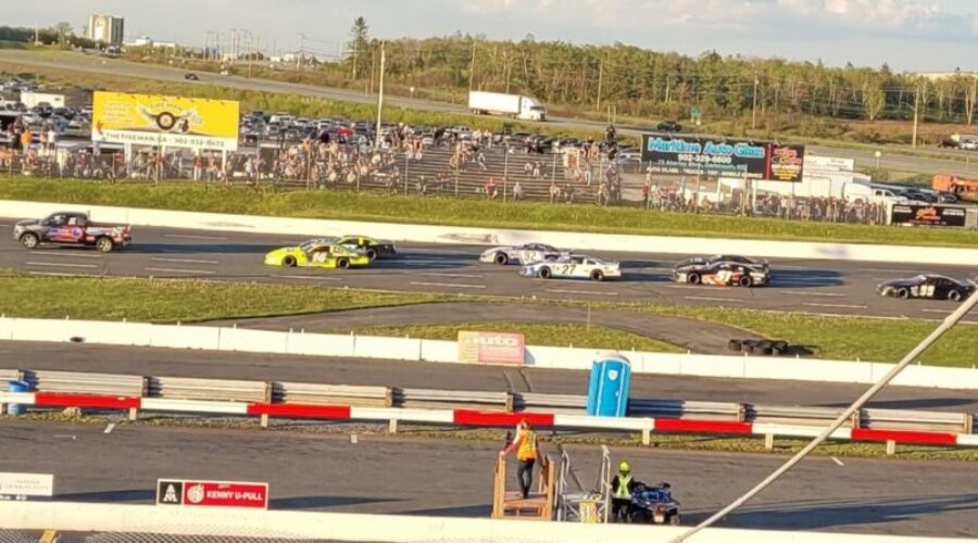 The Time Ian Crashed at the Media Races at Scotia Speedworld