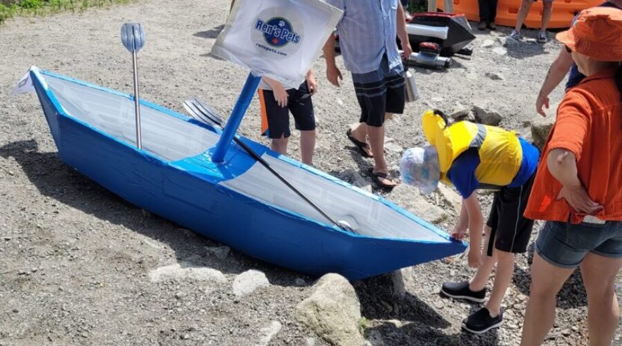 The Annual Duct Tape Boat Races Were Sunday in Spryfield