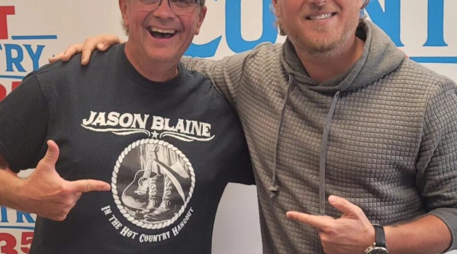 Jason Blaine Joins Ian Robinson In Studio