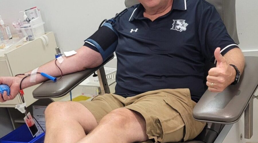 Ian’s O Negative Blood Donation Done In Time For Thanksgiving