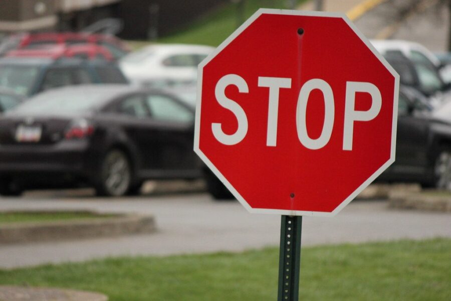Acadia students stole stop signs