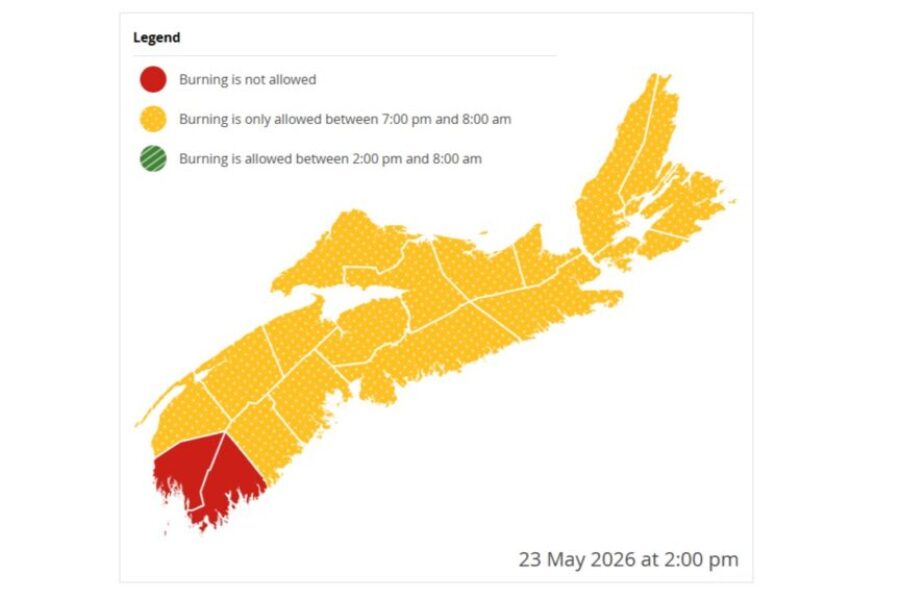 Fire restrictions updated for Nova Scotia