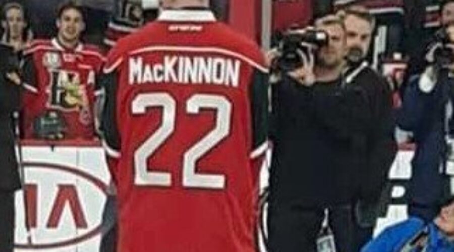 Why Did Nathan MacKinnon Wear # 22 In Moose Country?