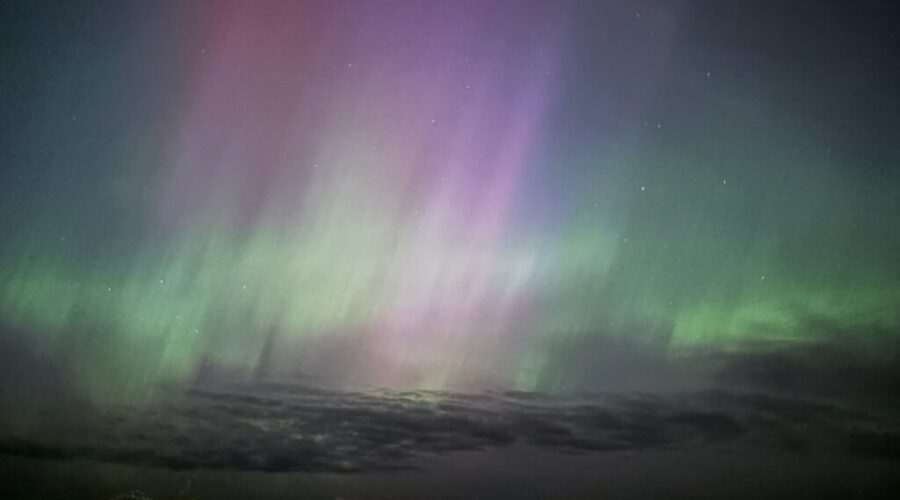 Did you catch this weekend’s light show?