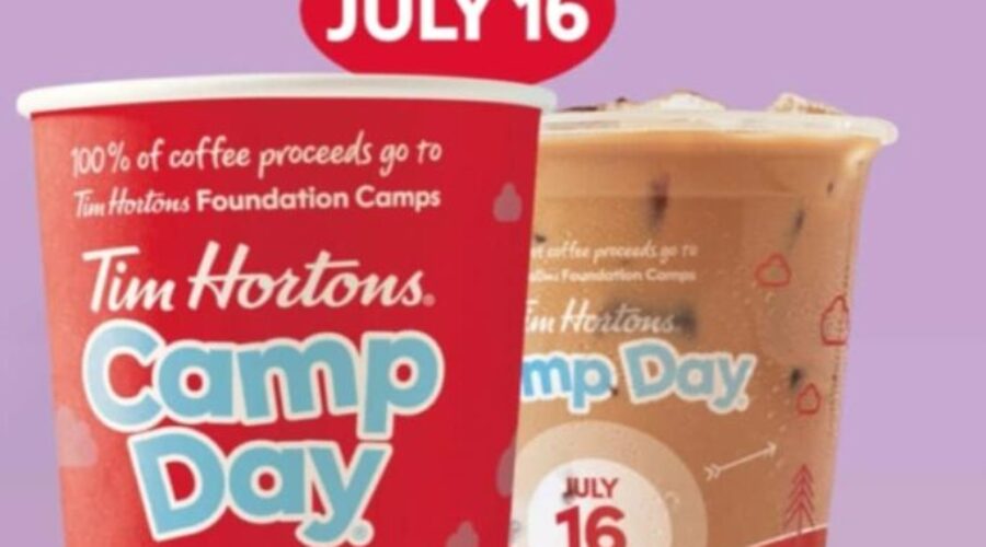 Tim Hortons Camp Day Is Back Today!