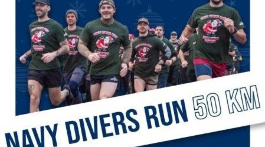 The Navy Divers Run for Christmas Daddies Is This Saturday