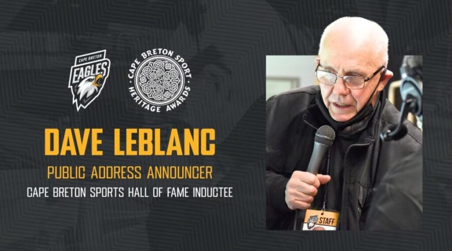 Cape Breton Eagles Announcer To Be Inducted Into Hall of Fame