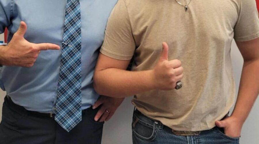 17-Year-Old Tyler Salsman from Windsor In The Hot Country Studio