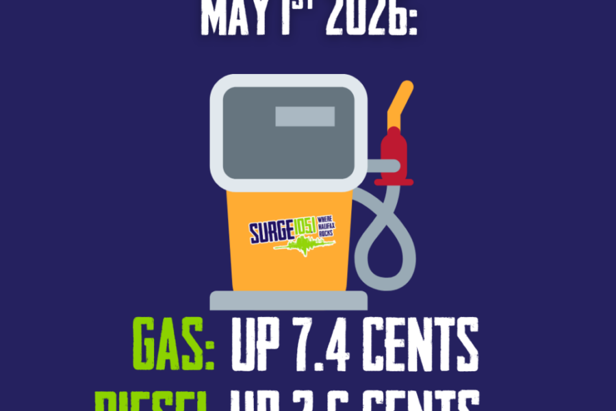 Gas and Diesel Prices Up Again At Midnight In Nova Scotia