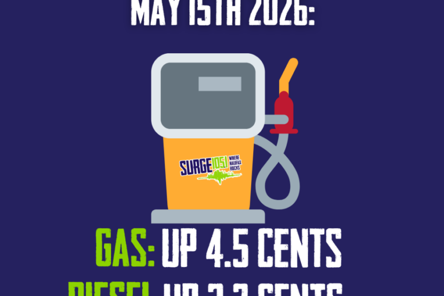 Gas and Diesel Prices Up In Nova Scotia Ahead Of The May Long Weekend