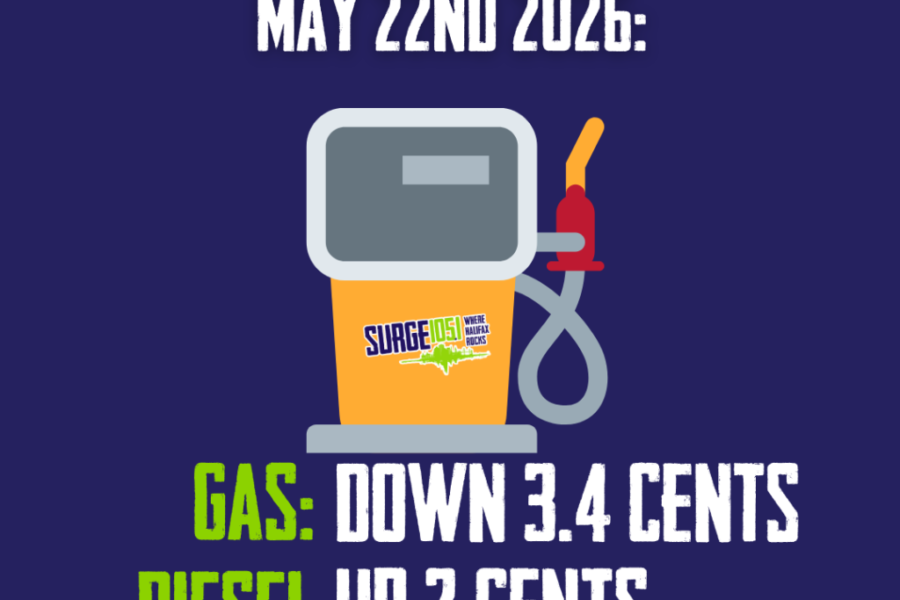 Price Of Gas Down In Nova Scotia, Diesel Up (May 22nd)
