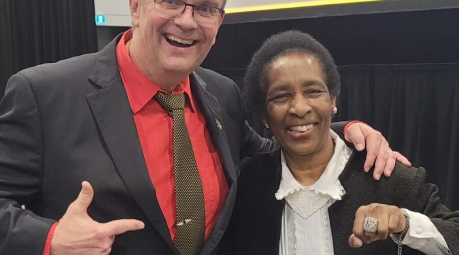 Ian Meets Special Olympics Legend Loretta Claiborne