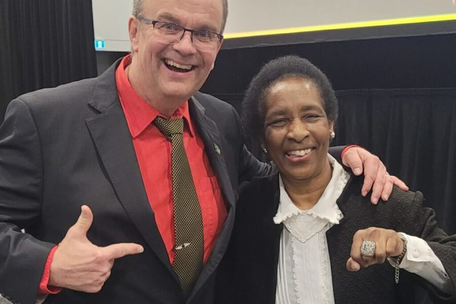 Ian Meets Special Olympics Legend Loretta Claiborne
