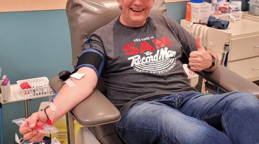 Ian’s O Negative Blood Donation 58 In The Books