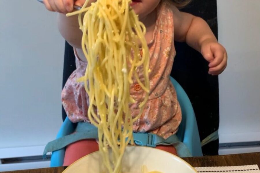 Heidi Klum’s FAMOUS Fried Spaghetti Recipe!