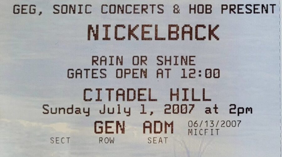 Nickelback Headline Halifax Music Fest Starting Tonight