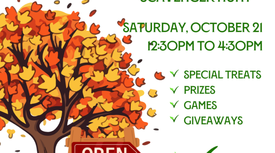 Join In On The Village on Main’s Fall Scavenger Hunt!