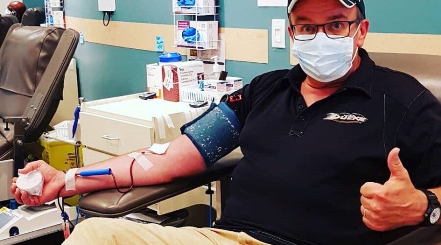 Ian’s Blood Donation # 38 Is In The Books