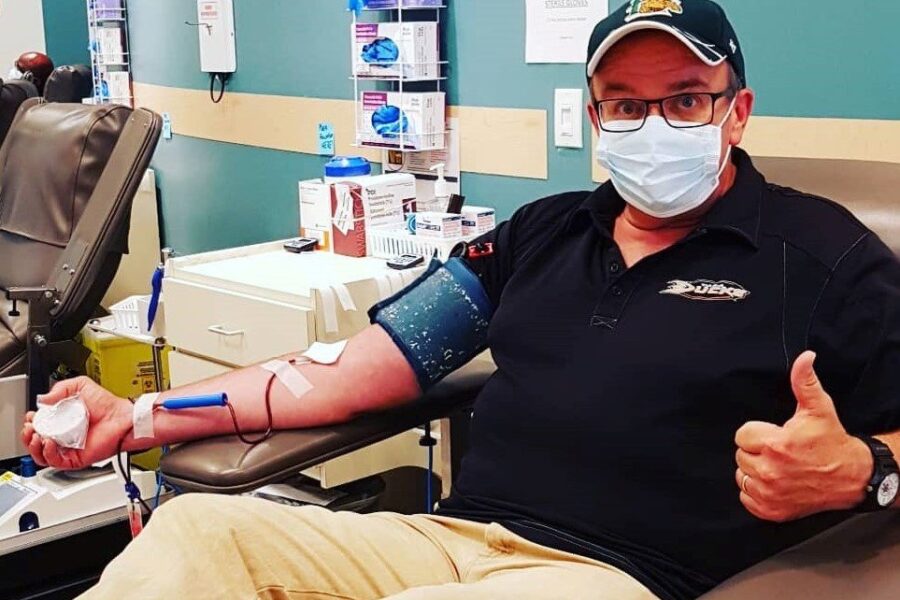 Ian’s Blood Donation # 38 Is In The Books
