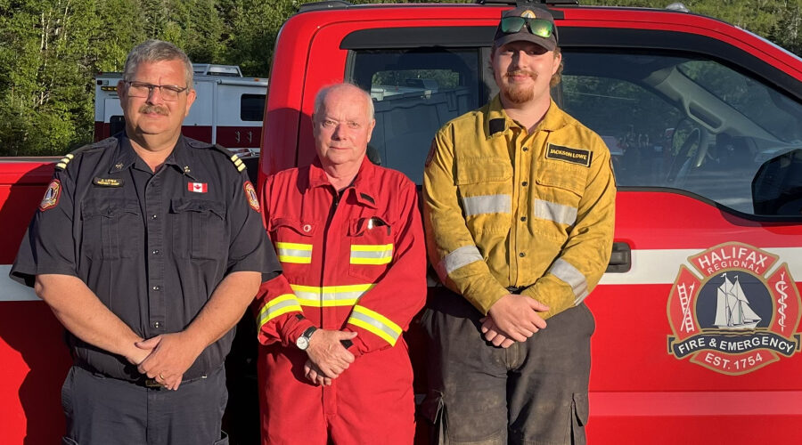 One family, three generations battling the Mooseland Road wildfire